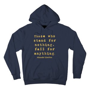 Alexander Hamilton Hoodie Inspirational Famous Aham Quote Hoodie