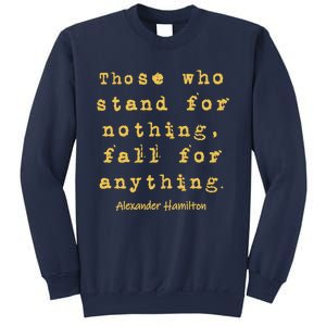 Alexander Hamilton Hoodie Inspirational Famous Aham Quote Sweatshirt