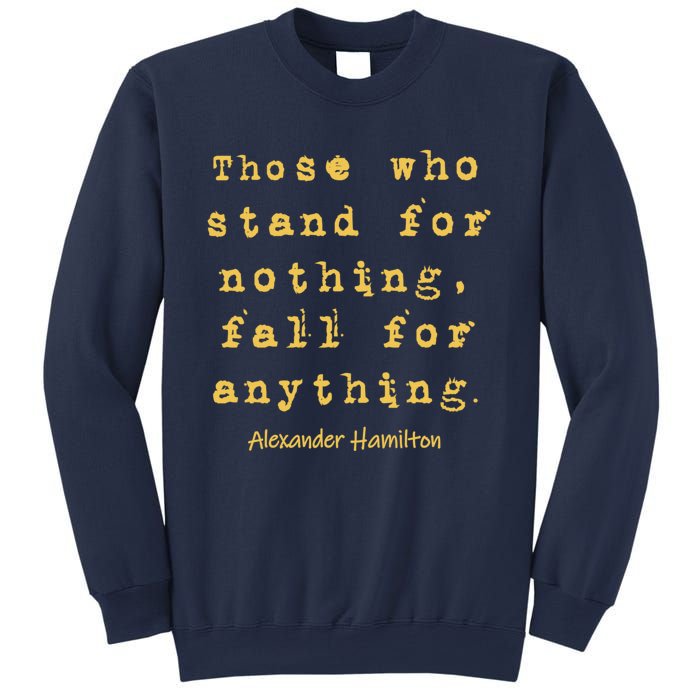 Alexander Hamilton Hoodie Inspirational Famous Aham Quote Sweatshirt