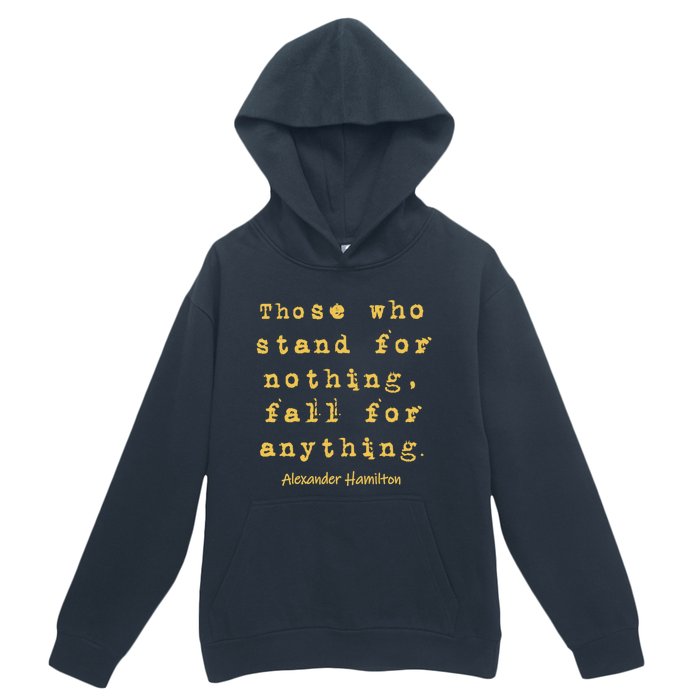 Alexander Hamilton Hoodie Inspirational Famous Aham Quote Urban Pullover Hoodie