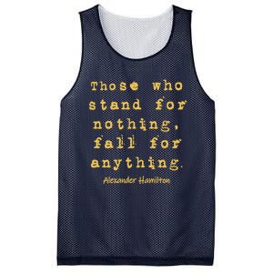 Alexander Hamilton Hoodie Inspirational Famous Aham Quote Mesh Reversible Basketball Jersey Tank