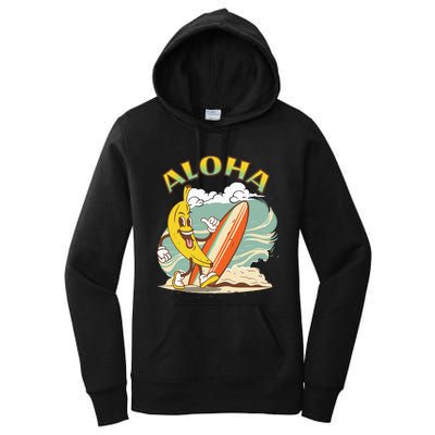 Aloha Hawaii Hawaiian Island Tees Surf Women's Pullover Hoodie