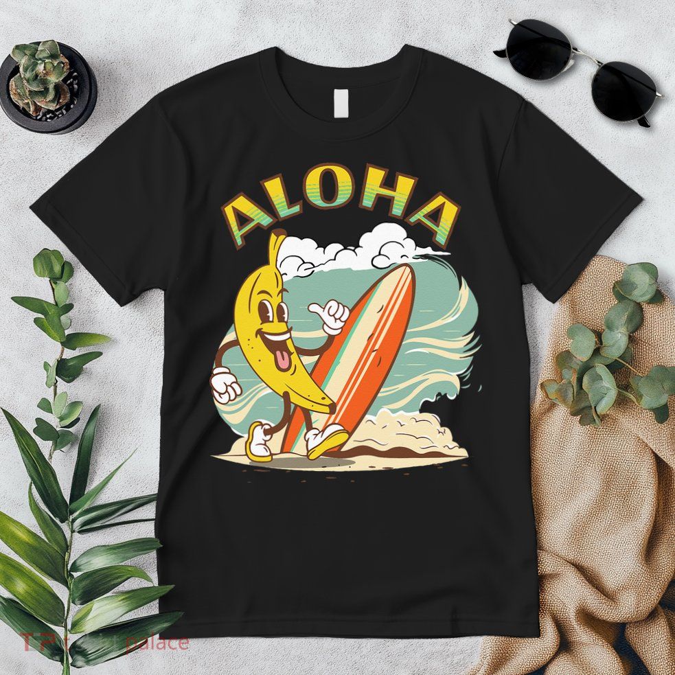Aloha Hawaii Hawaiian Island Tees Surf Premium T-Shirt