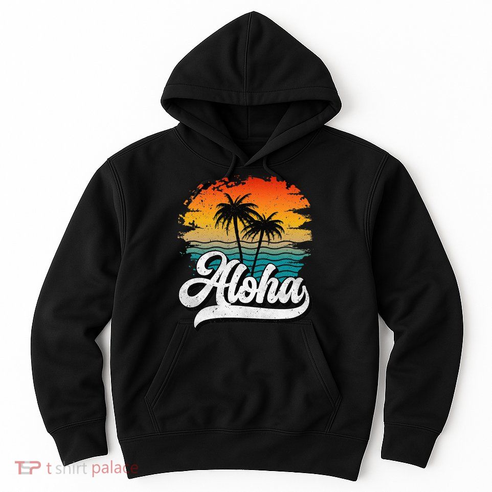 Aloha Hawaii Hawaii Lover Retro Aloha Hoodie