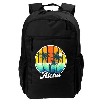 Aloha Hawaii Hawaiian Shirts For Boys Girls Palm Tree Surf Backpack