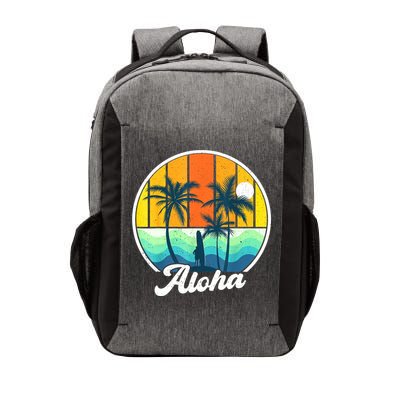 Aloha Hawaii Hawaiian Shirts For Boys Girls Palm Tree Surf Vector Backpack