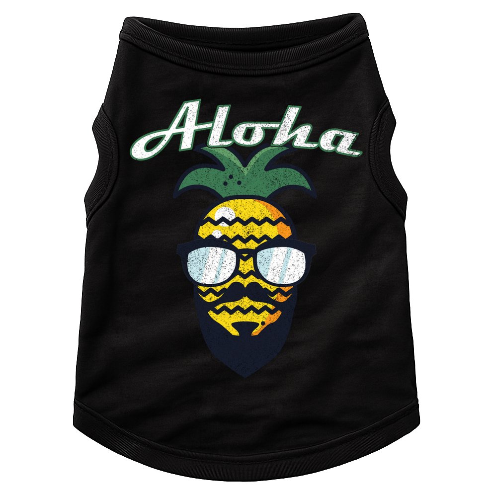 Aloha Hawaii Hawaiian Island Great Gift Beard This Is My Hawaiian Gift Doggie Tank