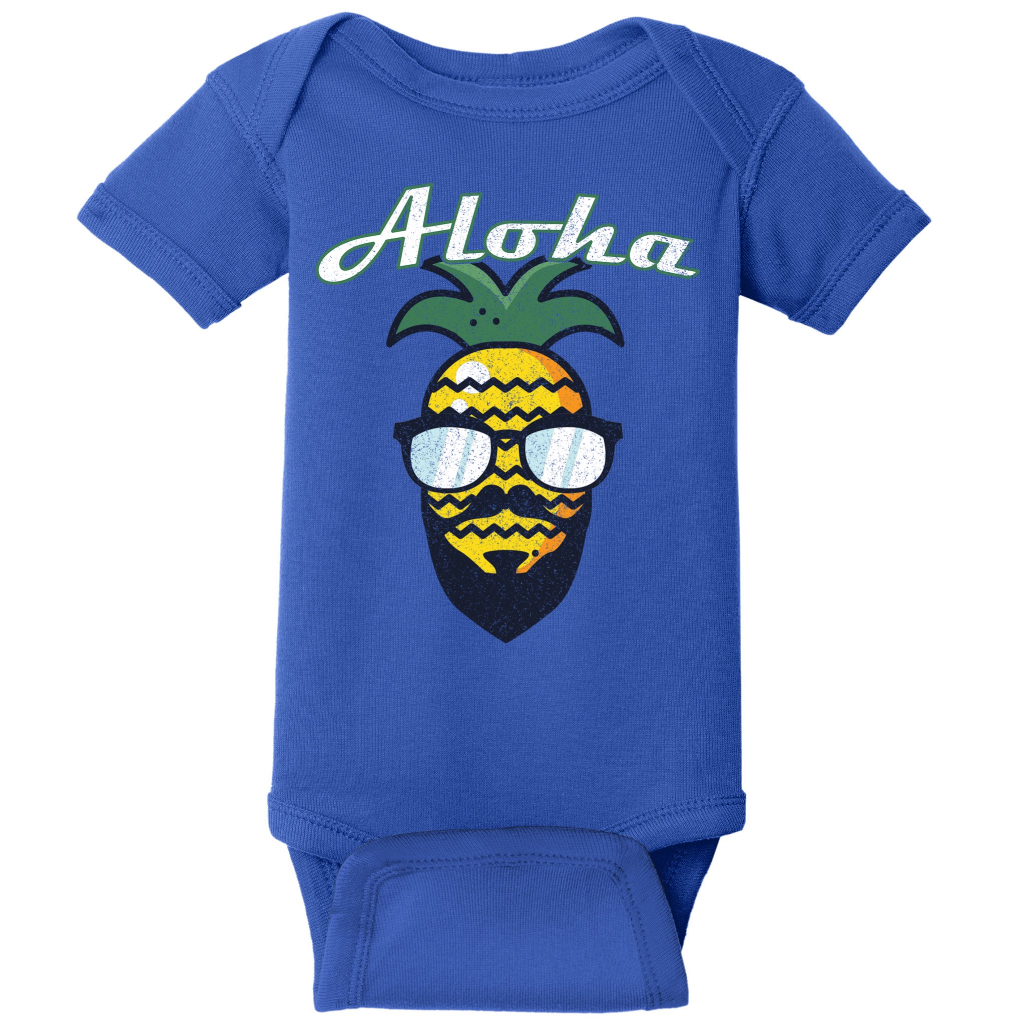 Aloha Hawaii Hawaiian Island Great Gift Beard This Is My Hawaiian Gift Baby Bodysuit