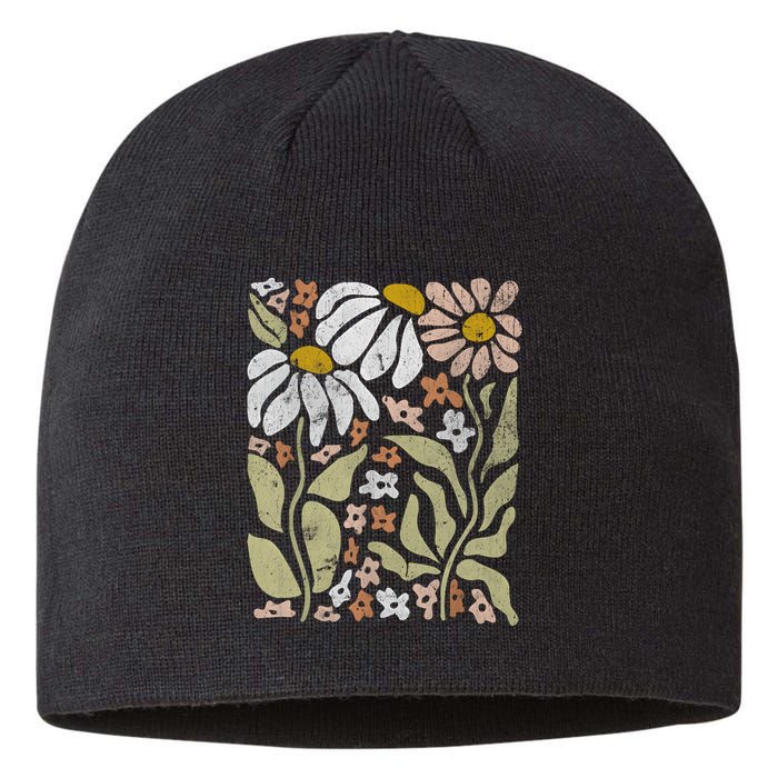 Aloha Hawaiian Hibiscus Flower Hawaii Vacation Sustainable Beanie