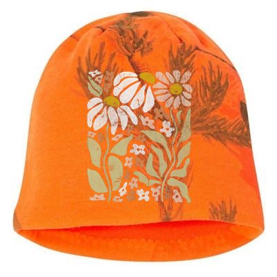 Aloha Hawaiian Hibiscus Flower Hawaii Vacation Kati - Camo Knit Beanie