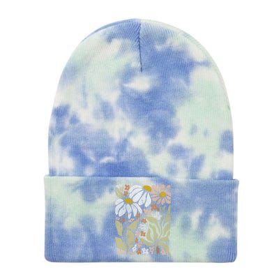 Aloha Hawaiian Hibiscus Flower Hawaii Vacation Tie Dye 12in Knit Beanie