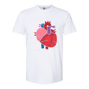 Anatomical Humain Heart Anatomy Science Physiology Medical Great Gift Softstyle CVC T-Shirt