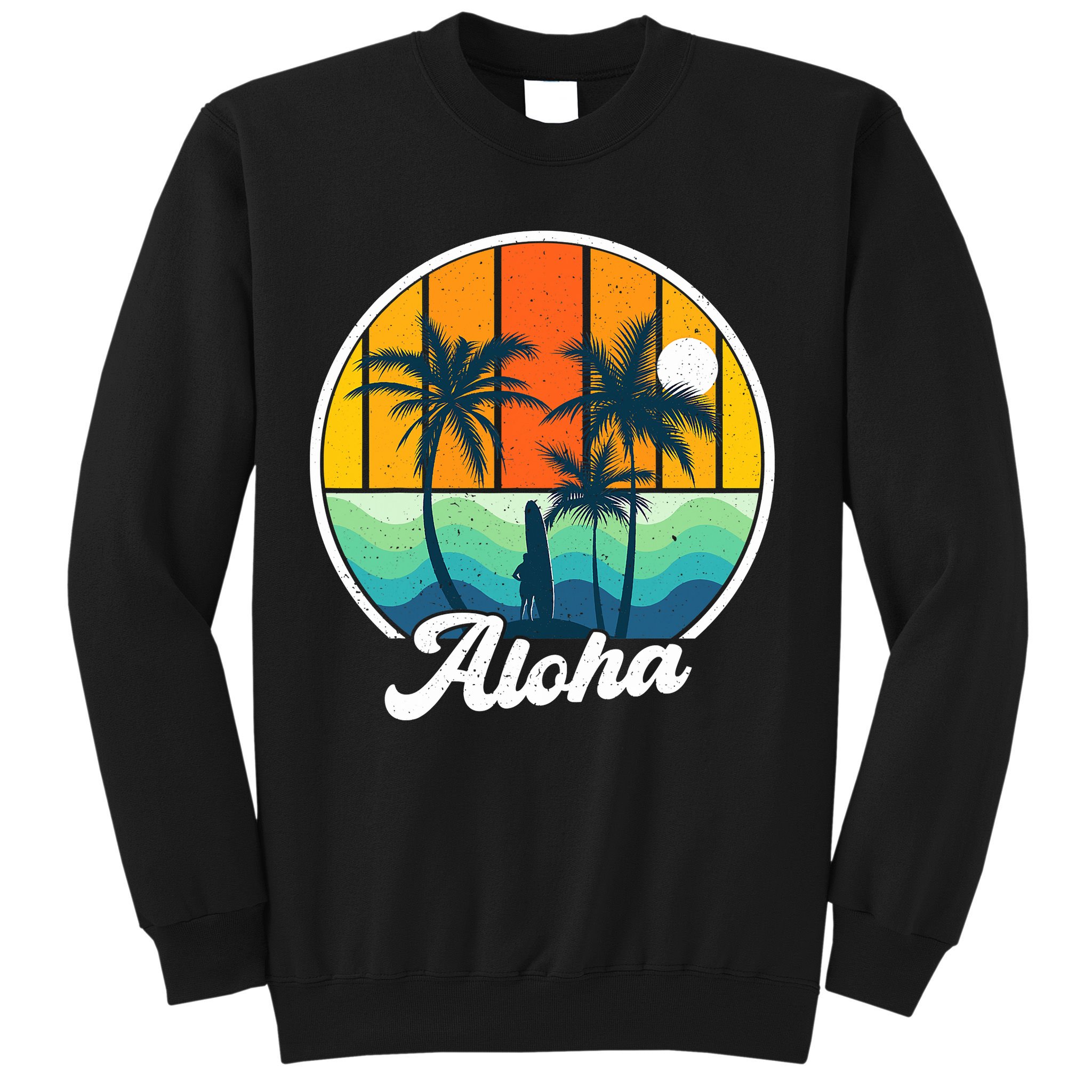 Aloha Hawaii Hawaiian Island Funny Summer Sweatshirt