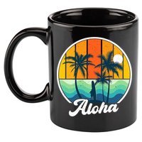 Aloha Hawaii Hawaiian Island Funny Summer 11oz C Handle Ceramic Mug