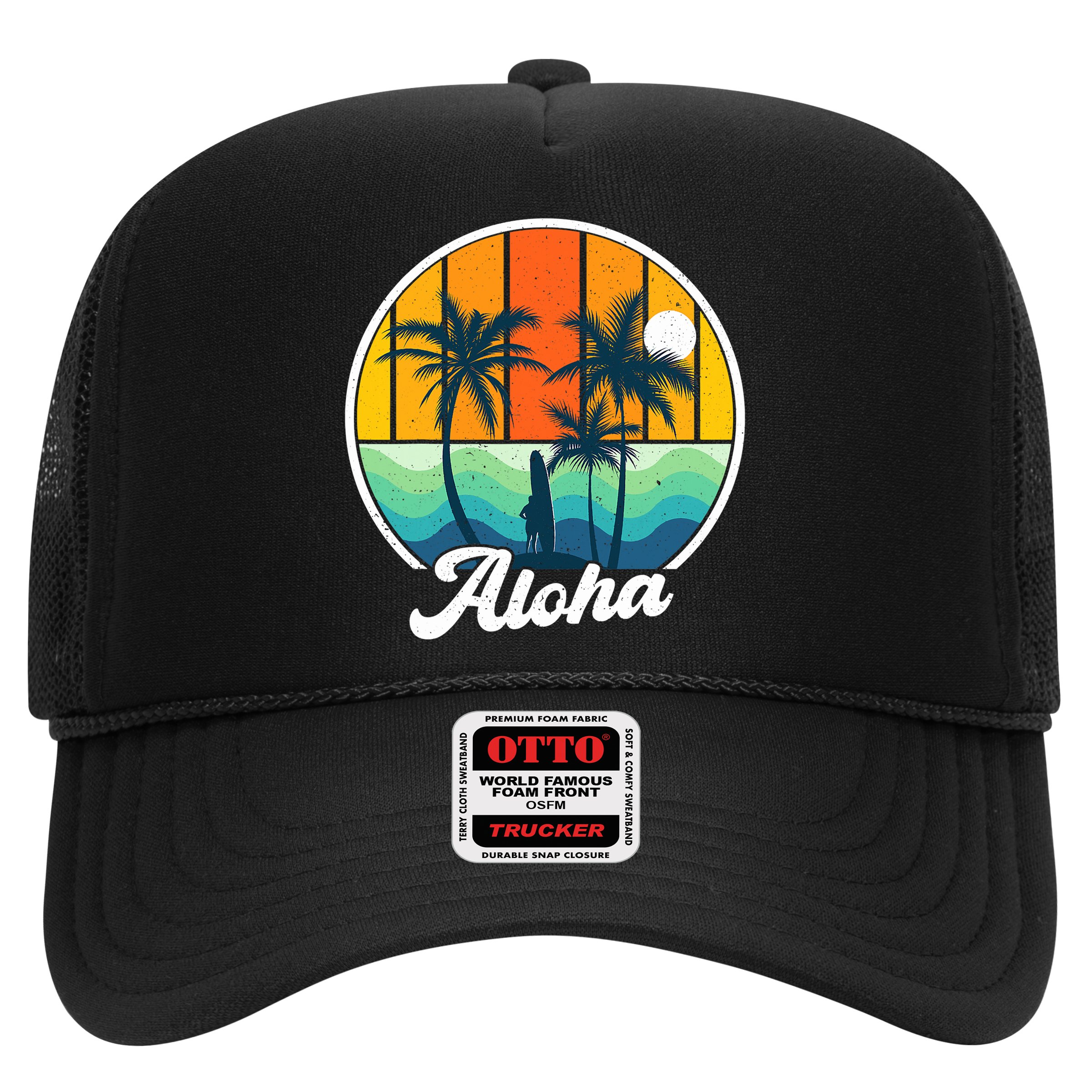 Aloha Hawaii Hawaiian Island Funny Summer Hat