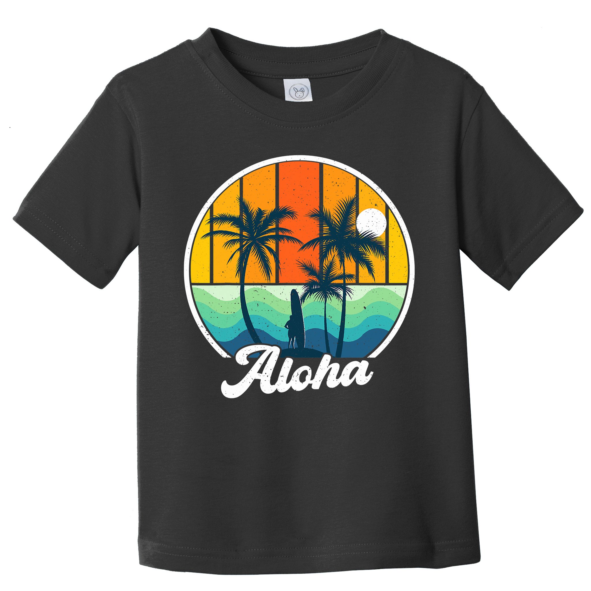 Aloha Hawaii Hawaiian Island Funny Summer Toddler T-Shirt