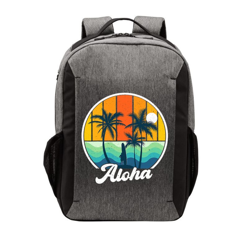 Aloha Hawaii Hawaiian Island Funny Summer Vector Backpack