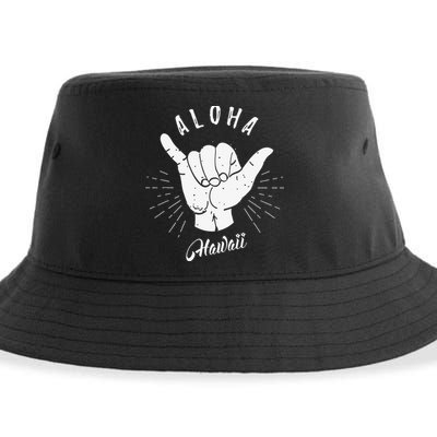 Aloha Hawaii Hawaiian Beach Summer Vacation Gifts Souvenir Sustainable Bucket Hat