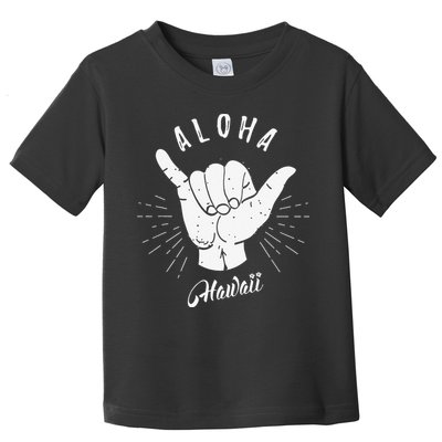 Aloha Hawaii Hawaiian Beach Summer Vacation Gifts Souvenir Toddler T-Shirt