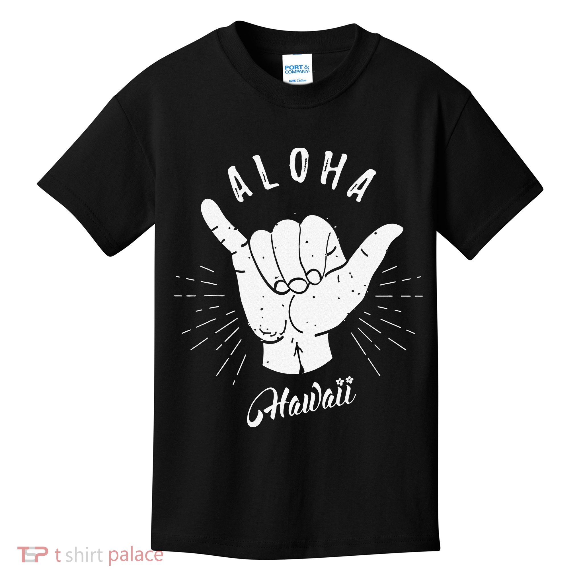 Aloha Hawaii Hawaiian Beach Summer Vacation Gifts Souvenir Kids T-Shirt