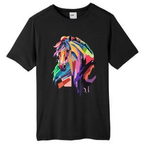 Awesome Horse Horseback Riding Equestrian Lovers Tall Fusion ChromaSoft Performance T-Shirt