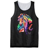 Awesome Horse Horseback Riding Equestrian Lovers Mesh Reversible Basketball Jersey Tank