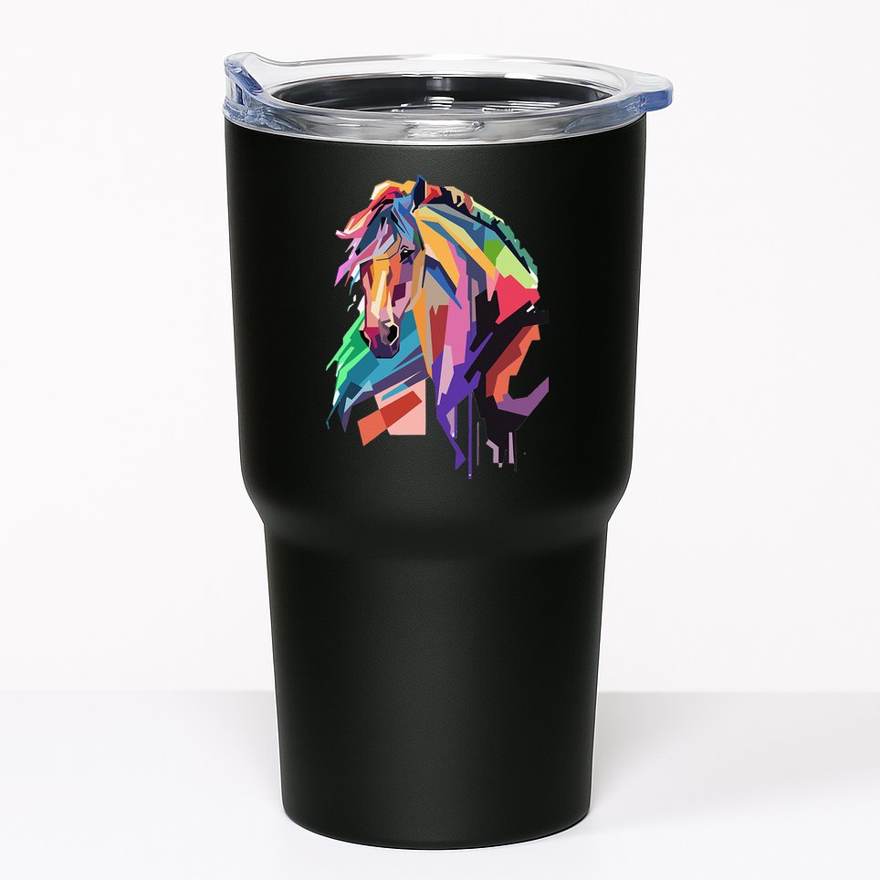 Awesome Horse Horseback Riding Equestrian Lovers Tumbler
