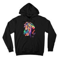 Awesome Horse Horseback Riding Equestrian Lovers Tall Hoodie