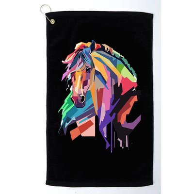 Awesome Horse Horseback Riding Equestrian Lovers Golf Towel