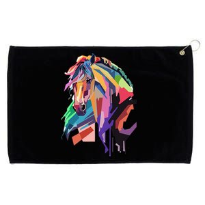 Awesome Horse Horseback Riding Equestrian Lovers Grommeted Golf Towel