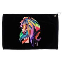 Awesome Horse Horseback Riding Equestrian Lovers Grommeted Golf Towel