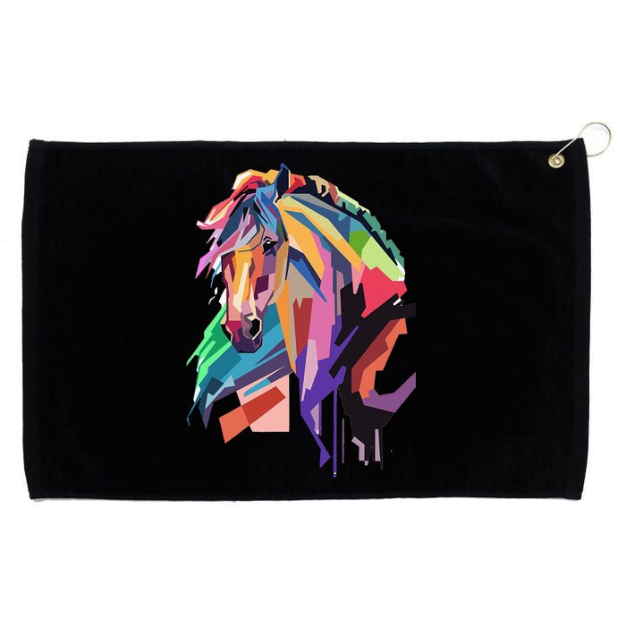 Awesome Horse Horseback Riding Equestrian Lovers Grommeted Golf Towel