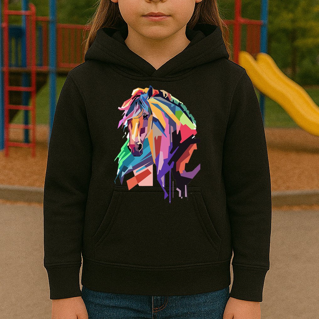 Awesome Horse Horseback Riding Equestrian Lovers Kids Hoodie