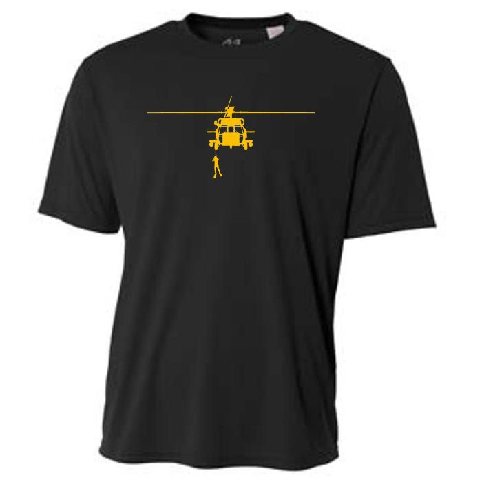 Awesome H60 Helicopter Search And Rescue Cooling Performance Crew T-Shirt