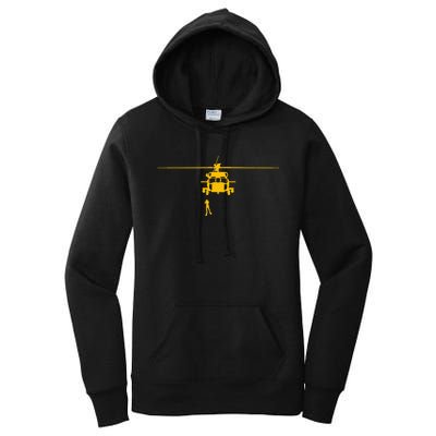 Awesome H60 Helicopter Search And Rescue Women's Pullover Hoodie