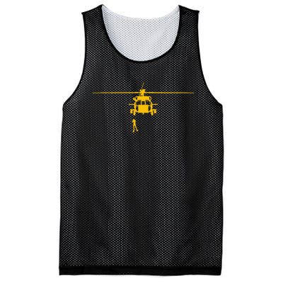 Awesome H60 Helicopter Search And Rescue Mesh Reversible Basketball Jersey Tank