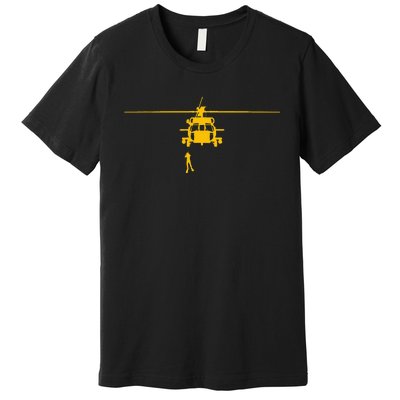 Awesome H60 Helicopter Search And Rescue Premium T-Shirt