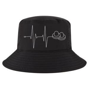 Air Hockey Heartbeat Pulse Gift Cool Comfort Performance Bucket Hat