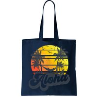 Aloha Hawaii Hawaiian Island Palm Trees Beach Vacation Bag