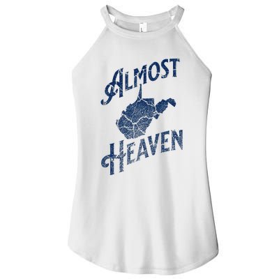 Almost Heaven Home West Virginia Map 304 Wv Women’s Perfect Tri Rocker Tank