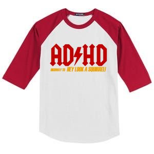 Ad Hd Highway To Hey Look A Squirrel! Kids Colorblock Raglan Jersey