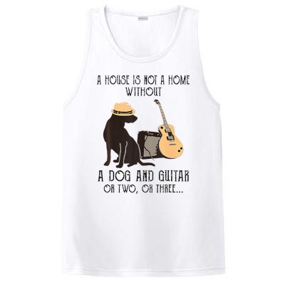 A House Is Not A Home Without A Dog And Guitar Or Two PosiCharge Competitor Tank