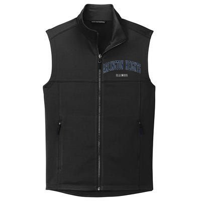 Arlington Heights Illinois Vintage Collective Smooth Fleece Vest