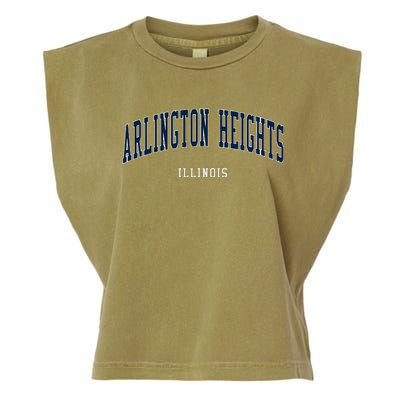 Arlington Heights Illinois Vintage Garment-Dyed Women's Muscle Tee