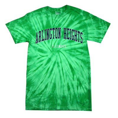 Arlington Heights Illinois Vintage Tie-Dye T-Shirt