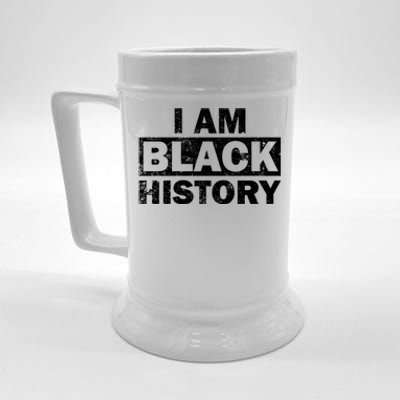 African Heros I Am Black History S Right Gift Beer Stein