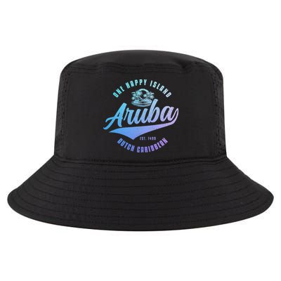 Aruba Happy Island Craibbean Souvenir Pride Vintage Cool Comfort Performance Bucket Hat