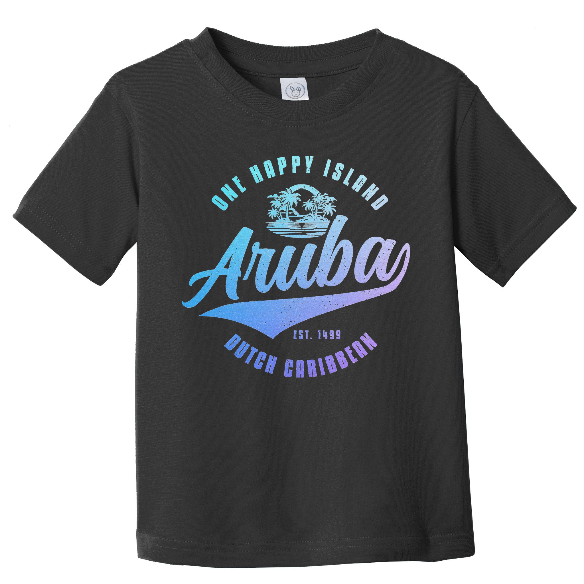 Aruba Happy Island Craibbean Souvenir Pride Vintage Toddler T-Shirt