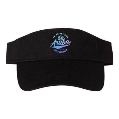 Aruba Happy Island Craibbean Souvenir Pride Vintage Visor