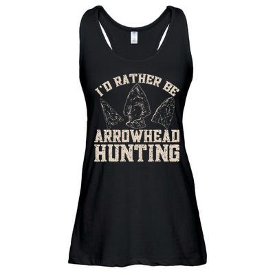 Arrowhead Hunter ID Rather Be Arrowhead Hunting Ladies Essential Flowy Tank